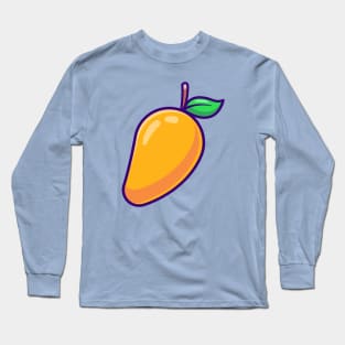 Mango Fruit Cartoon Long Sleeve T-Shirt